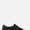 Ecco Soft 2.0 Sneakers zwart Leer