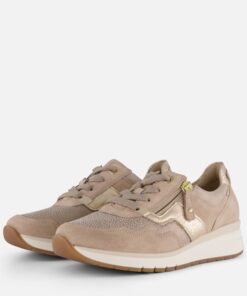 Gabor Comfort Sneakers beige Suede
