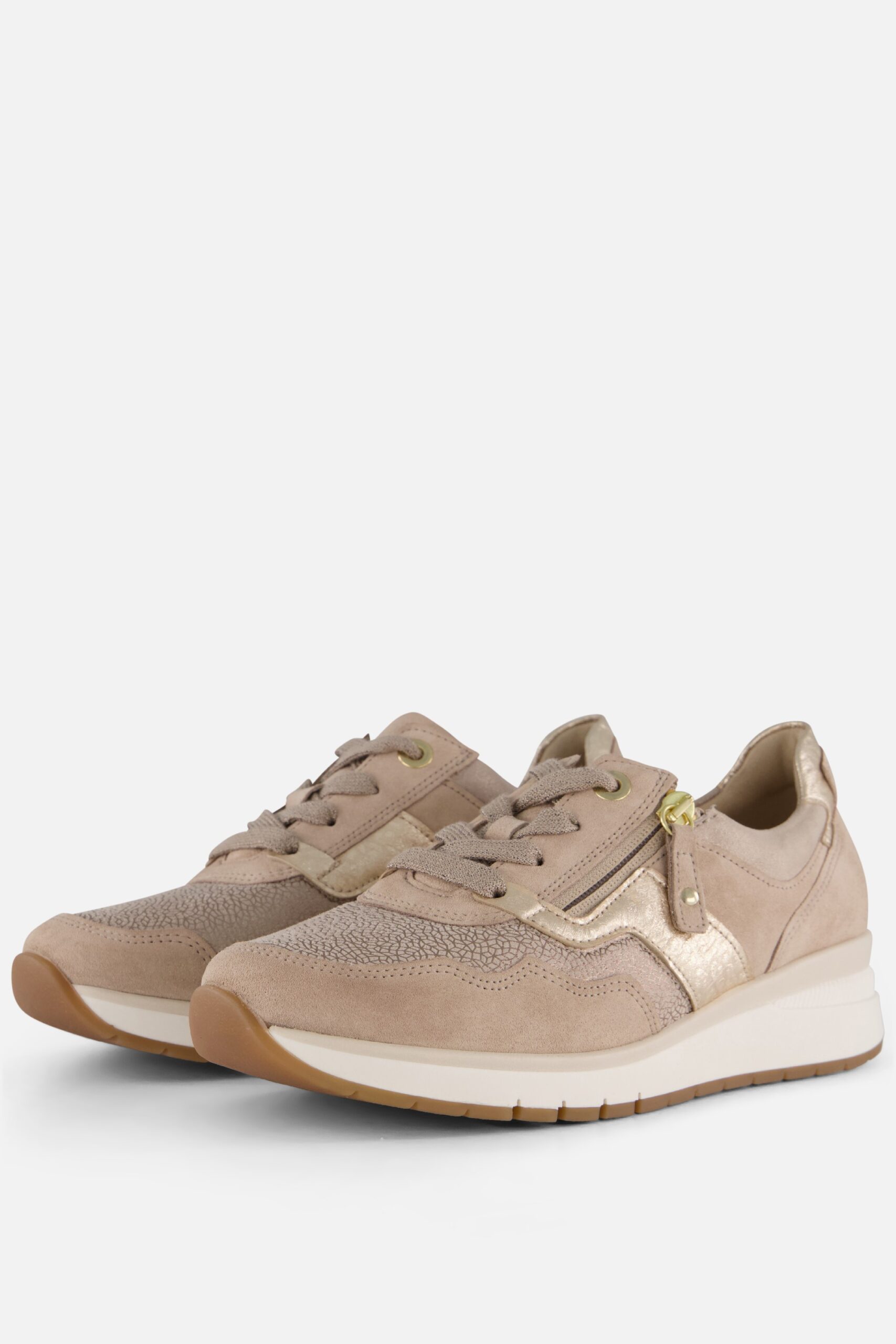Gabor Comfort Sneakers beige Suede