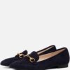 Gabor Instappers blauw Suede