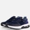 Gabor Rollingsoft Sneakers blauw Suede