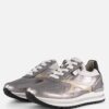 Gabor Sneakers zilver Leer
