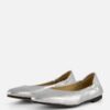 Linea Zeta Ballerina's zilver Leer