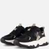 POSH by Poelman Gigi Sneakers zwart Synthetisch