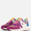 POSH by Poelman Sneakers paars Synthetisch