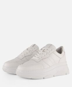 PS Poelman Jana Sneakers wit Leer