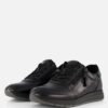 Tamaris Comfort Sneakers zwart Leer