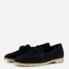 Tamaris Instappers blauw Leer