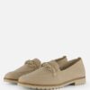 Tamaris Instappers taupe Leer