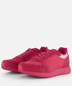 Woden Ronja Fruit Sneakers roze Suede