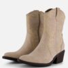 Ann Rocks Cowboylaarzen beige Synthetisch