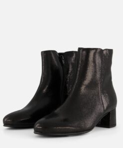 Gabor Enkellaarsjes zwart Synthetisch