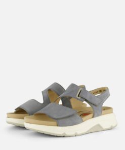 Gabor Sandalen blauw Nubuck