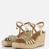 Mexx Noemi Pakina Sandalen goud Synthetisch
