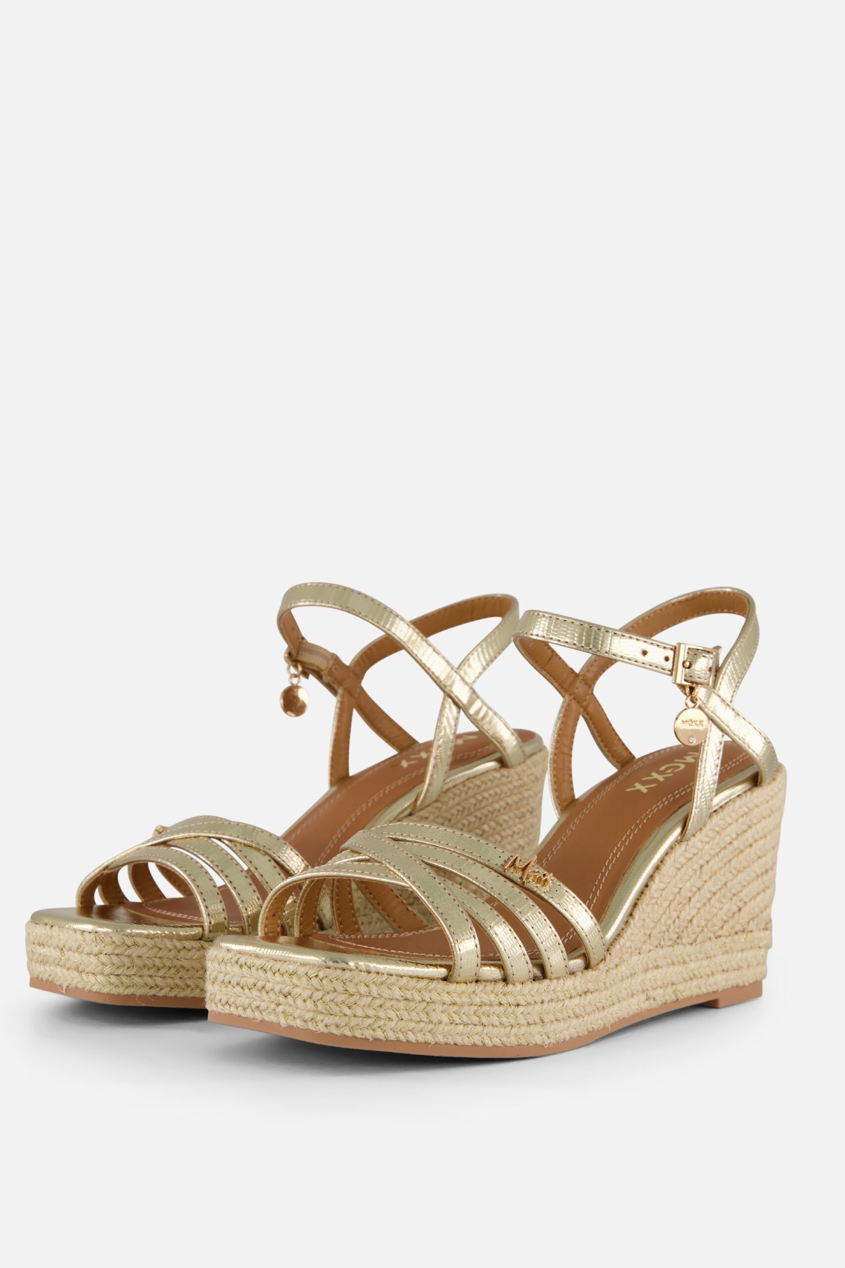 Mexx Noemi Pakina Sandalen goud Synthetisch