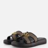 Mexx Rami Pacha Slippers zwart Synthetisch