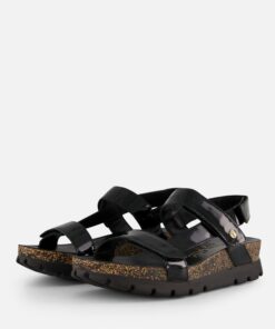 Panama Jack Selma B26 Sandalen zwart Lak