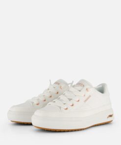 Skechers Arch Fit Arcade Sneakers wit Canvas