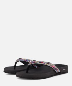 Skechers Arch Fit Meditation Slippers zwart