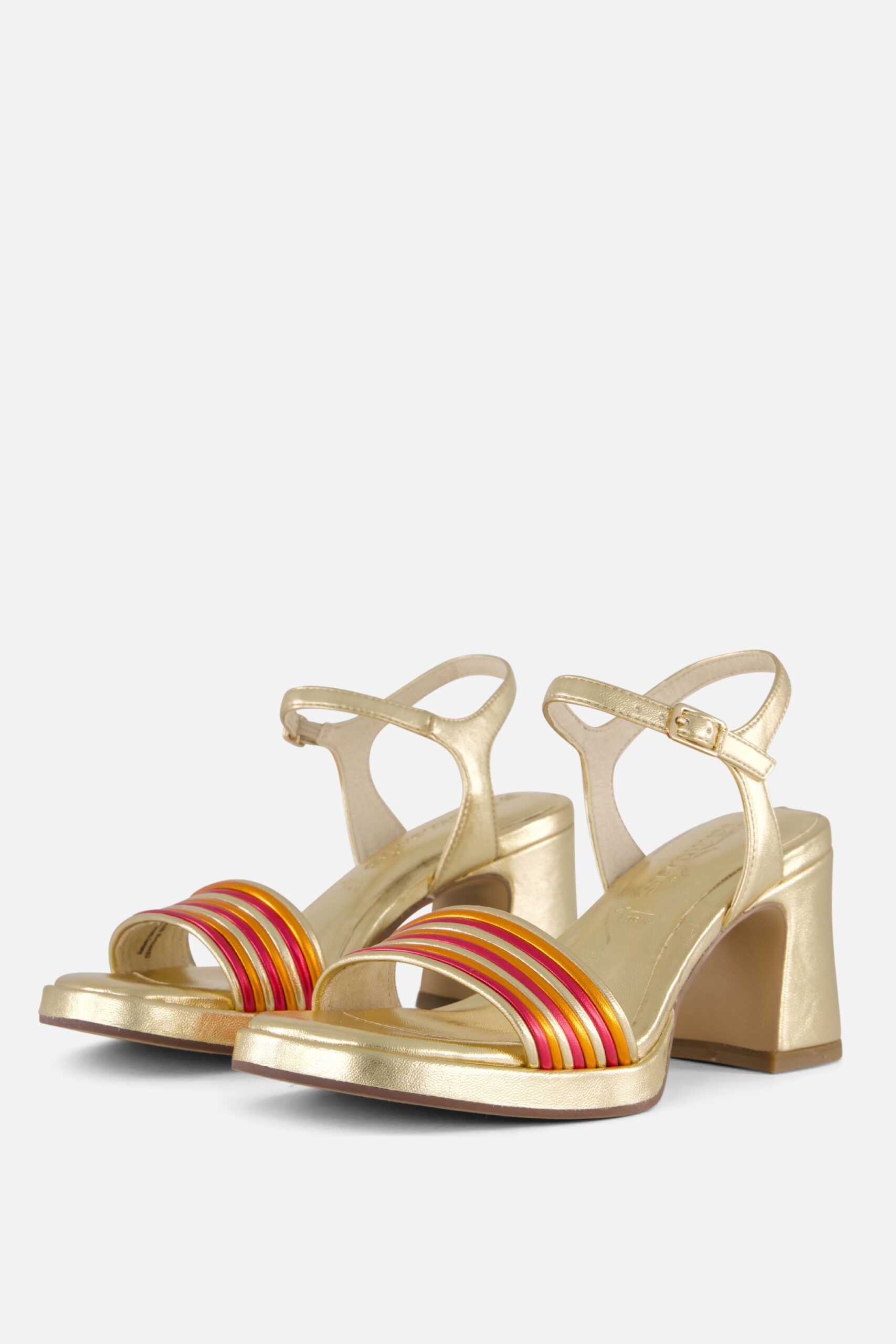 Tamaris Sandalen met hak goud Synthetisch - Image 2