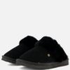 Warmbat Flurry Pantoffels zwart Suede