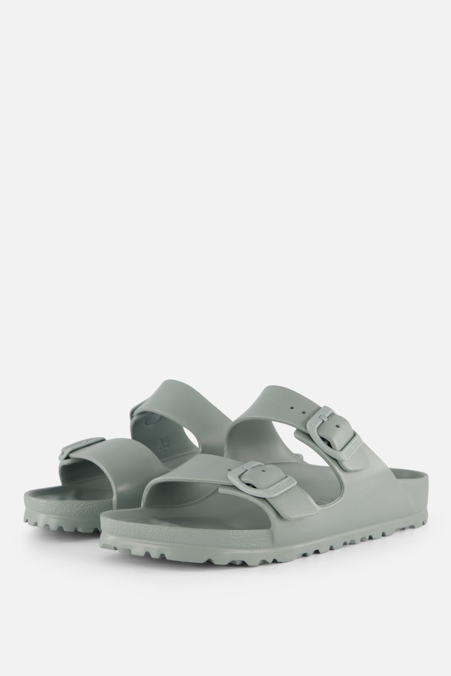 Birkenstock Arizona Slippers grijs Eva