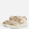 Ecco Gruuv Sandalen beige Leer