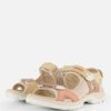 Ecco Offroad Sandalen roze Leer