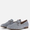 Gabor Leopard Instappers blauw Synthetisch
