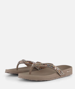 Skechers Arch Fit Meditation Slippers taupe