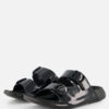Ecco Cozmo Slippers zwart Leer