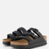 Papillio Birkenstock Florida Slippers zwart