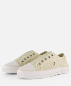 S.Oliver Sneakers beige Textiel