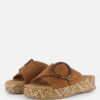 Tamaris Comfort Slippers cognac Leer