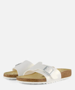 Birkenstock Catalina Sandalen wit Imitatieleer