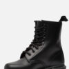 Dr. Martens 1460 Mono Smooth Veterboots zwart Leer