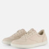 Ecco Leisure Sneakers Beige Leer