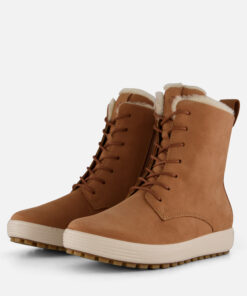 Ecco Soft 7 Tred W Veterboots cognac Nubuck