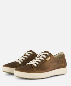 Ecco Soft 7 W Sneakers brons Nubuck