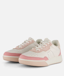 Ecco Street Court Sneakers roze Leer