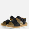 Feyn Mia 96 Sandalen zwart Leer