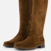 Gabor Hoge laarzen cognac Suede