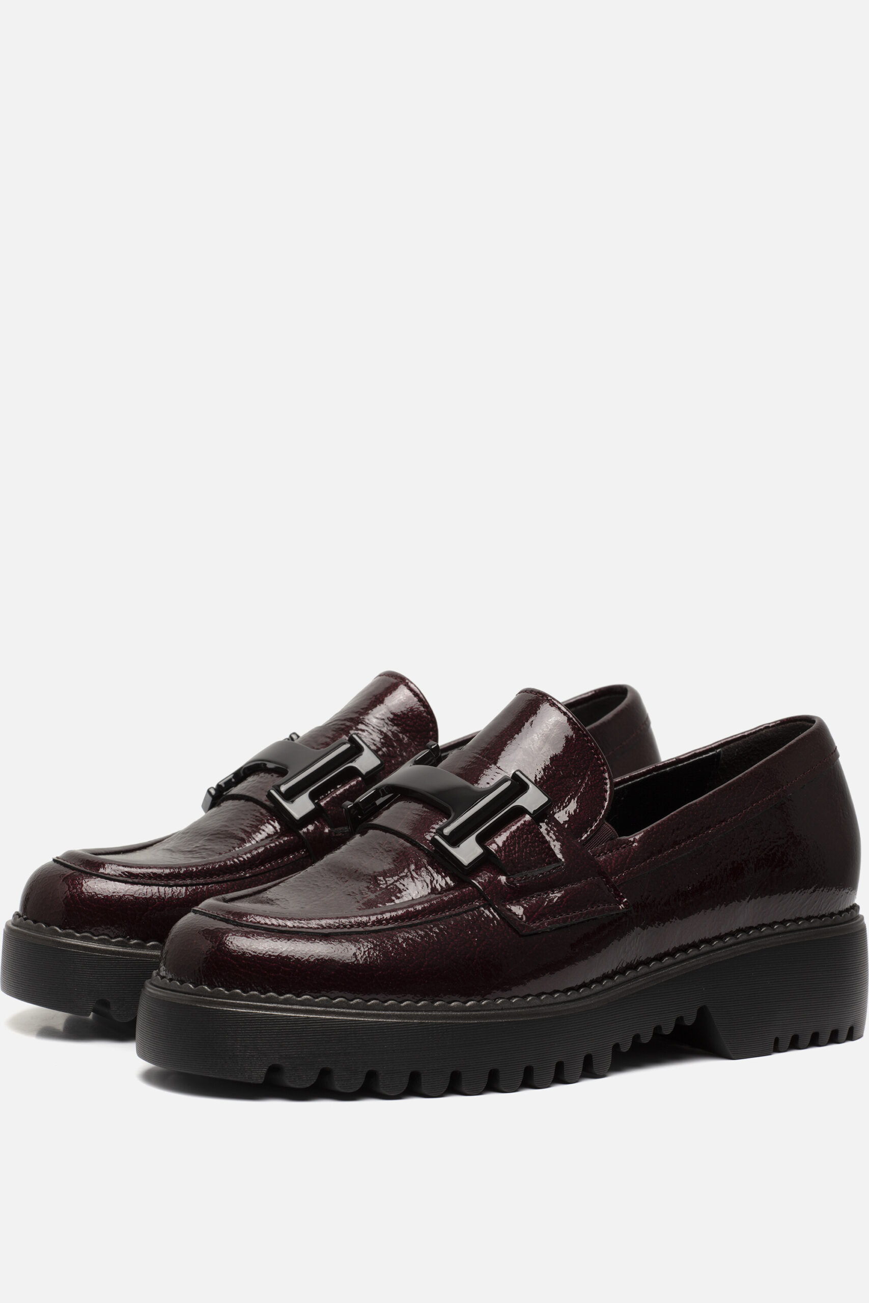 Gabor Loafers rood Lak