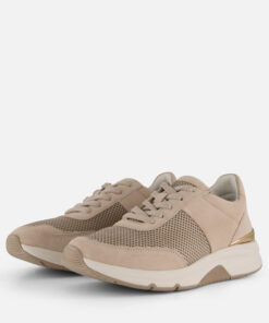 Gabor Rollingsoft Sneakers beige Imitatieleer