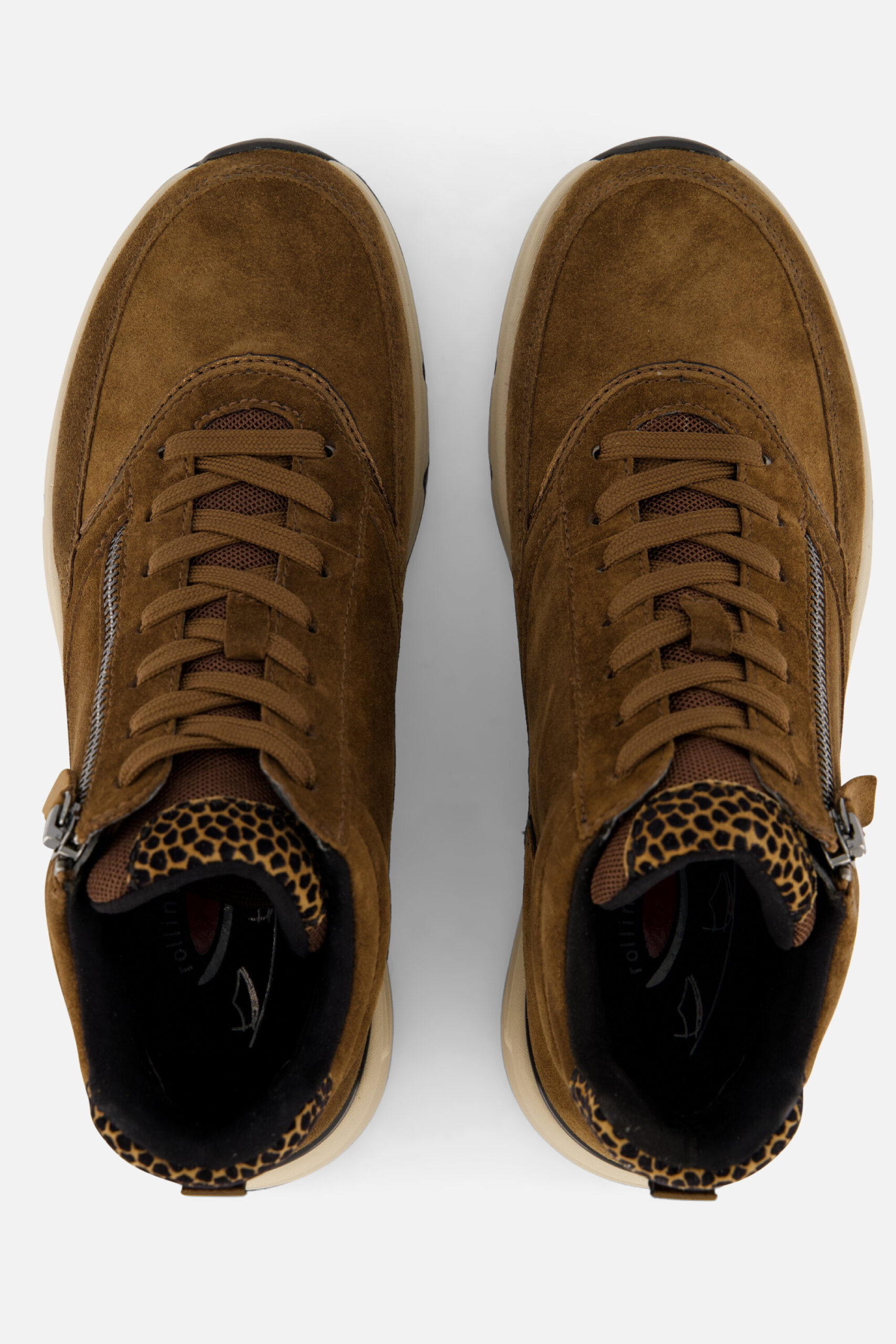 Gabor Rollingsoft Veterboots cognac Suede - Image 3