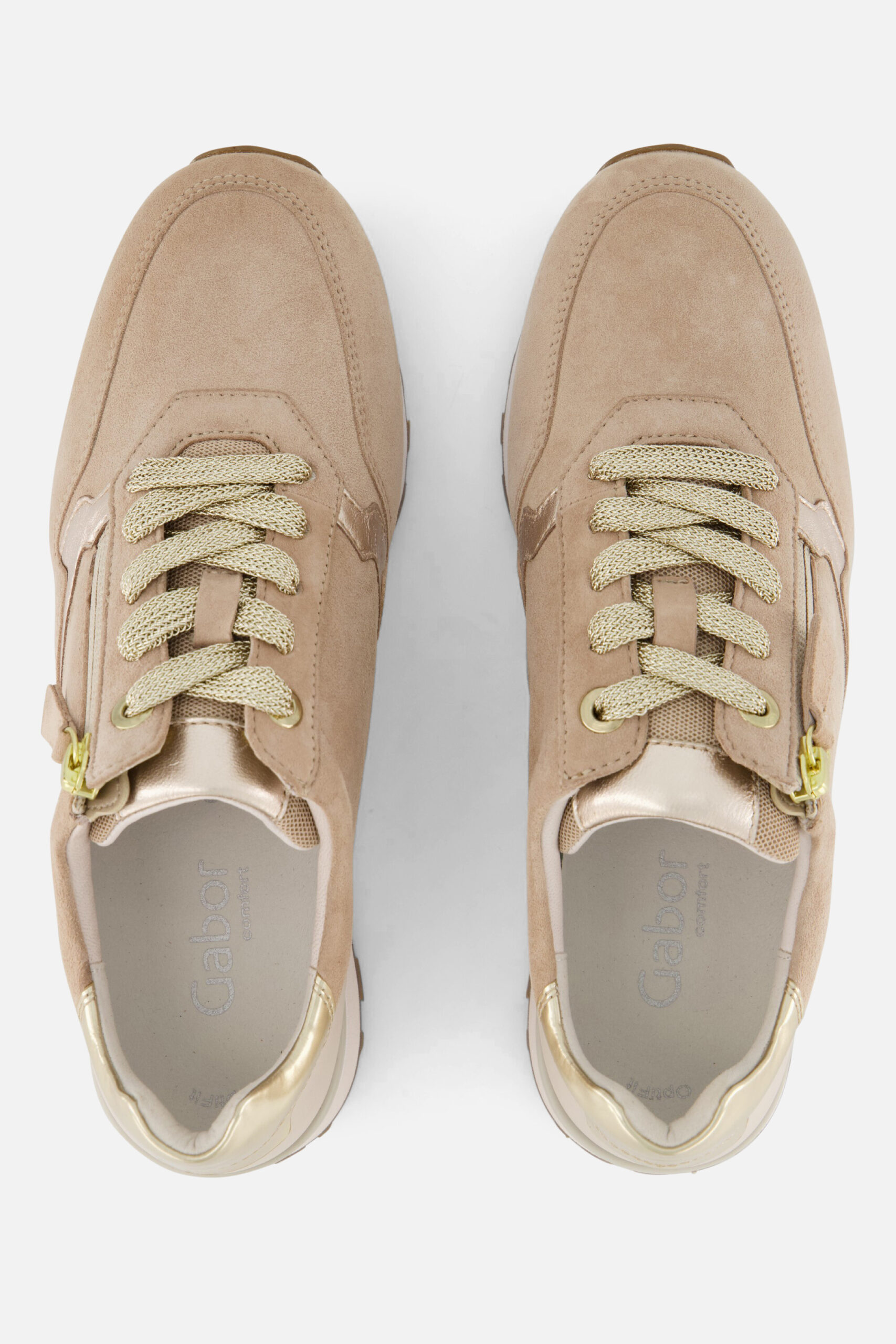 Gabor Sneakers beige Textiel - Image 3