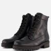 Gabor Veterboots zwart Leer