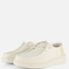 HEYDUDE Wendy Woven Instappers wit Textiel