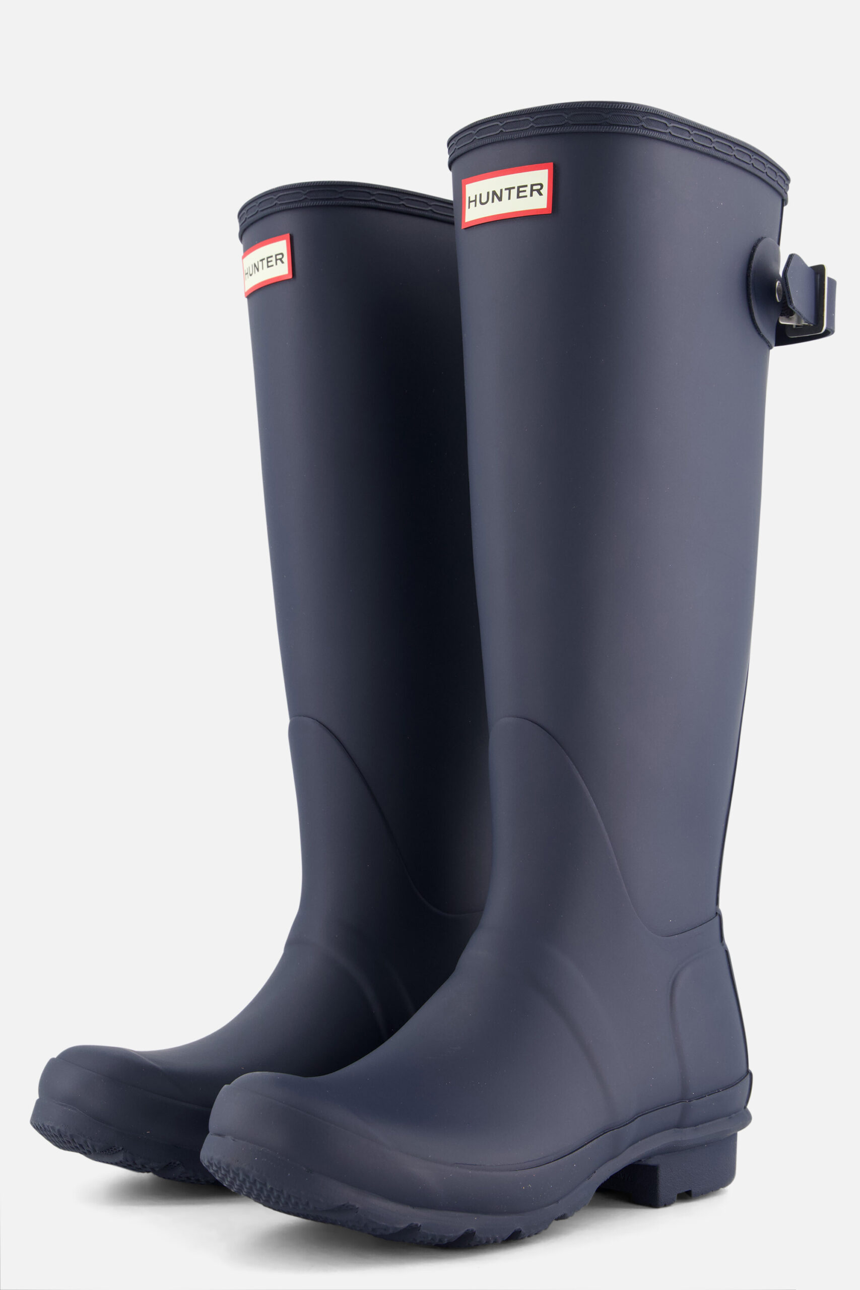 Hunter Original Regenlaarzen blauw Rubber