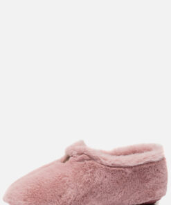 Nortenas Pantoffels roze Imitatiebont